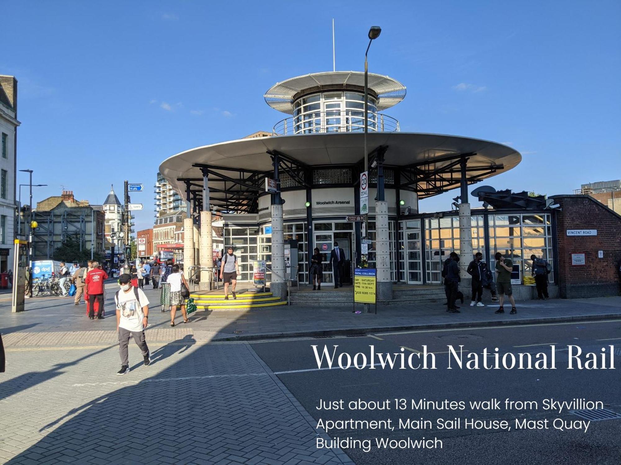 Skyvillion - London River Thames Top Floor Apartments By Woolwich Ferry, Mins To London Excel, O2 Arena , London City Airport With Parking Zewnętrze zdjęcie