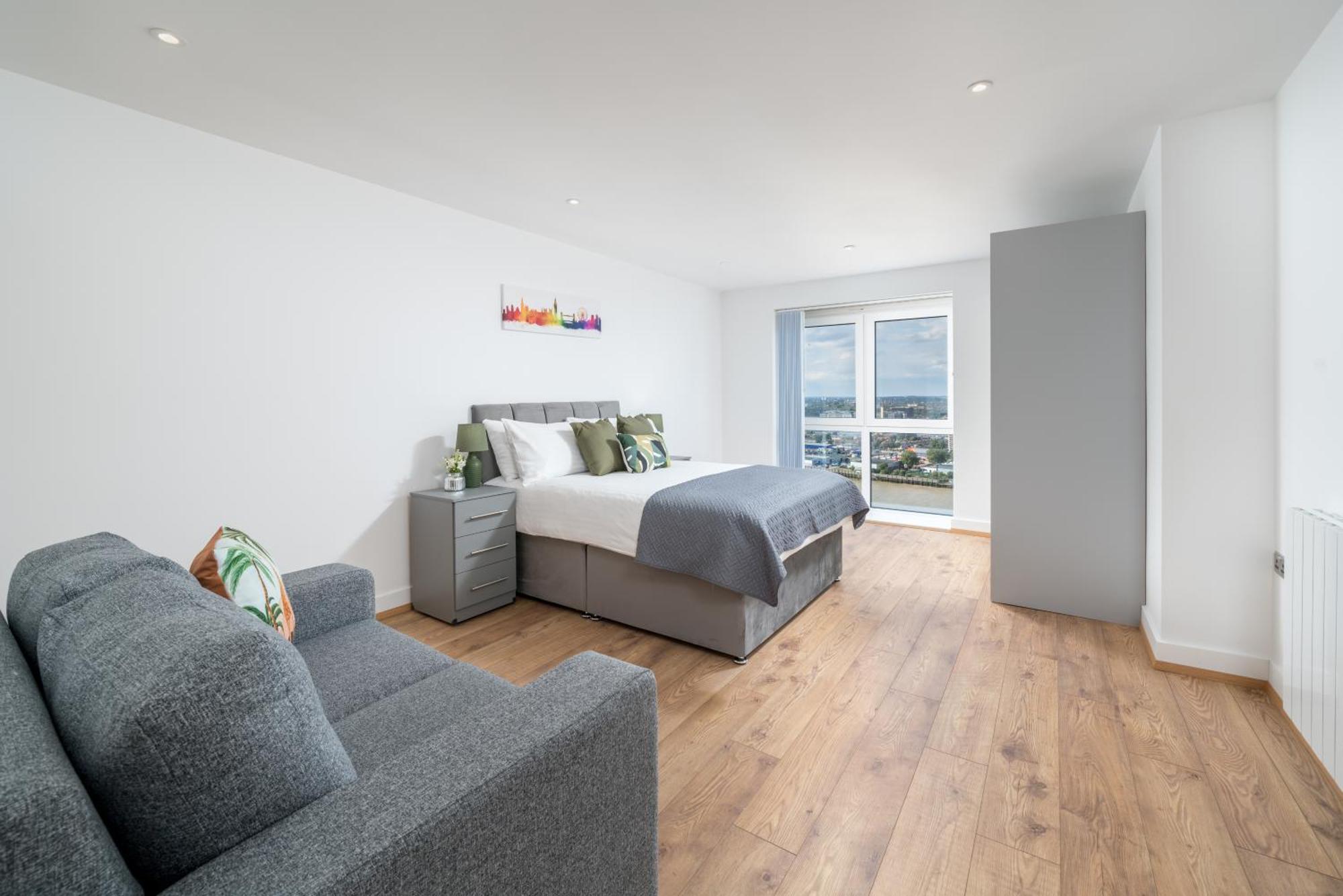 Skyvillion - London River Thames Top Floor Apartments By Woolwich Ferry, Mins To London Excel, O2 Arena , London City Airport With Parking Zewnętrze zdjęcie
